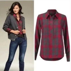 CABI Cunningham Plaid Popover Shirt (781)
